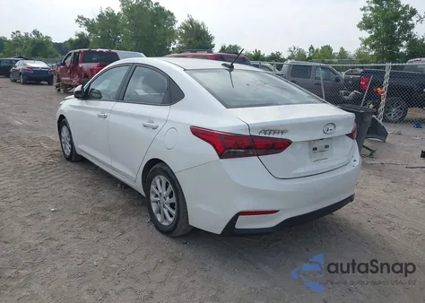 2018 Hyundai Accent Sel z USA, uszkodzony, nr VIN 3KPC24A34JE020980